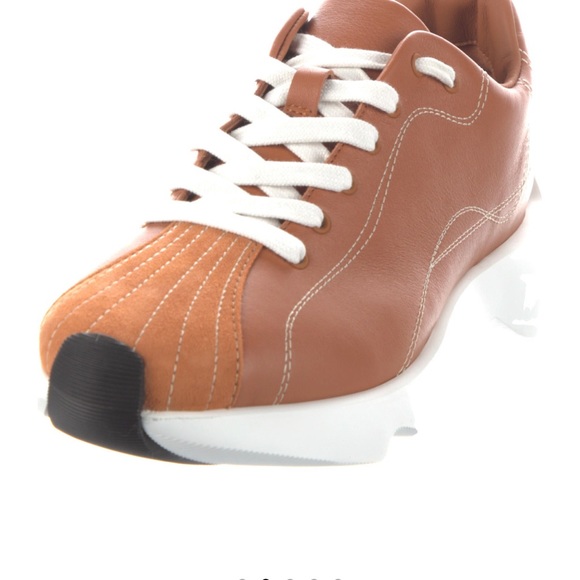 HERMES ⭐️EXCLUSIVE ⭐️Bouncing TAN ENVOL Sneakers! - Picture 9 of 12